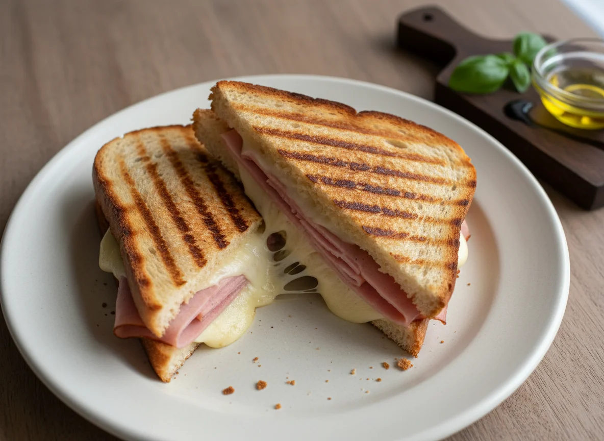Ham and Cheese Panini photo