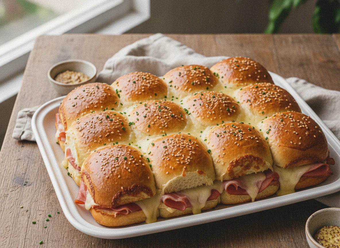 Ham and Cheese Slider photo
