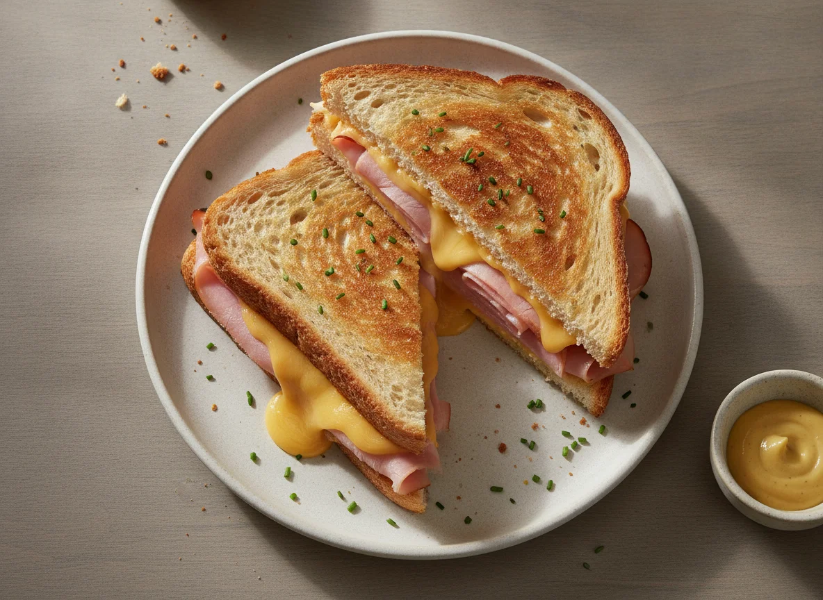Ham and Cheese Toastie photo