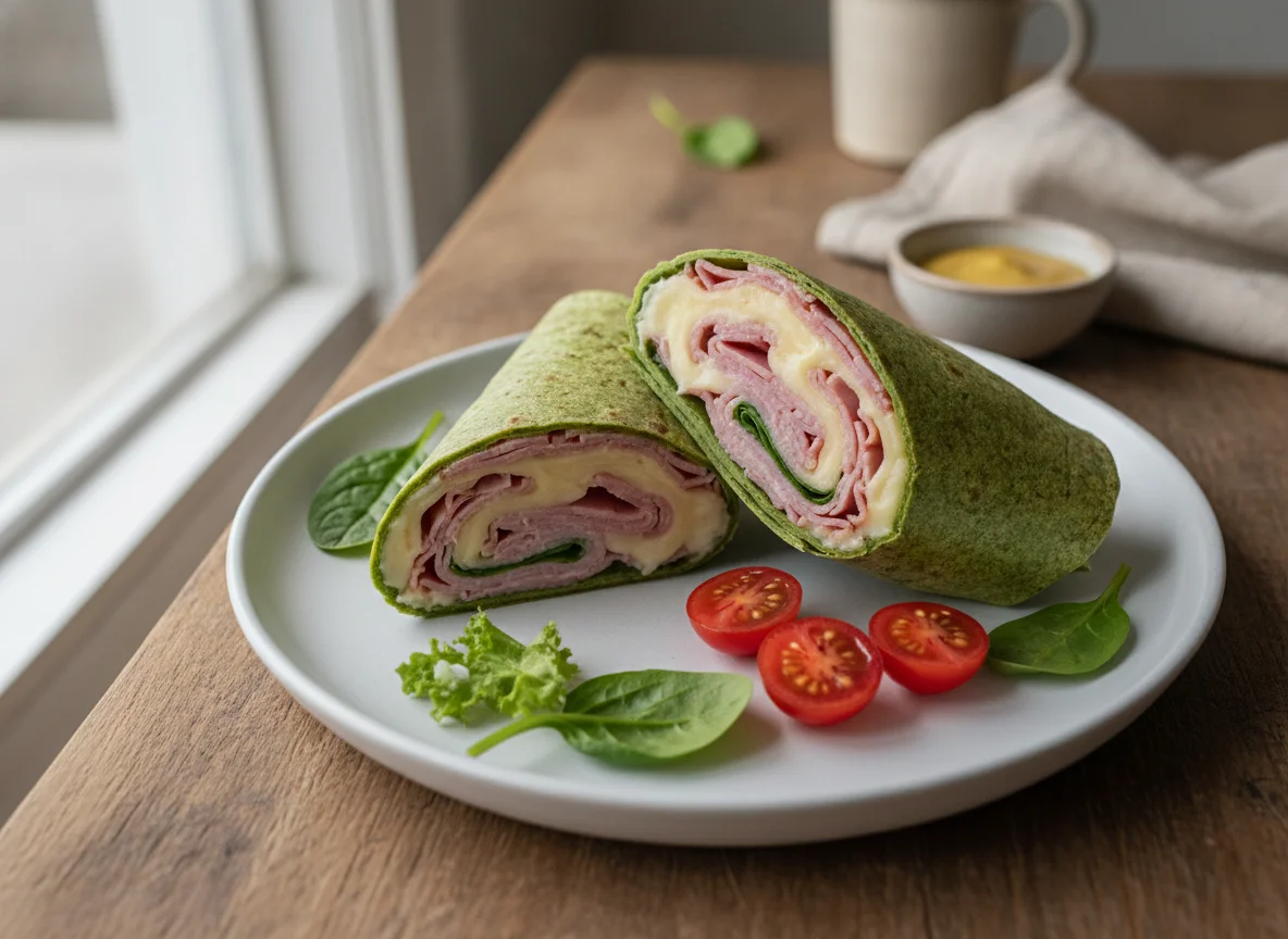 Ham and Cheese Wrap photo