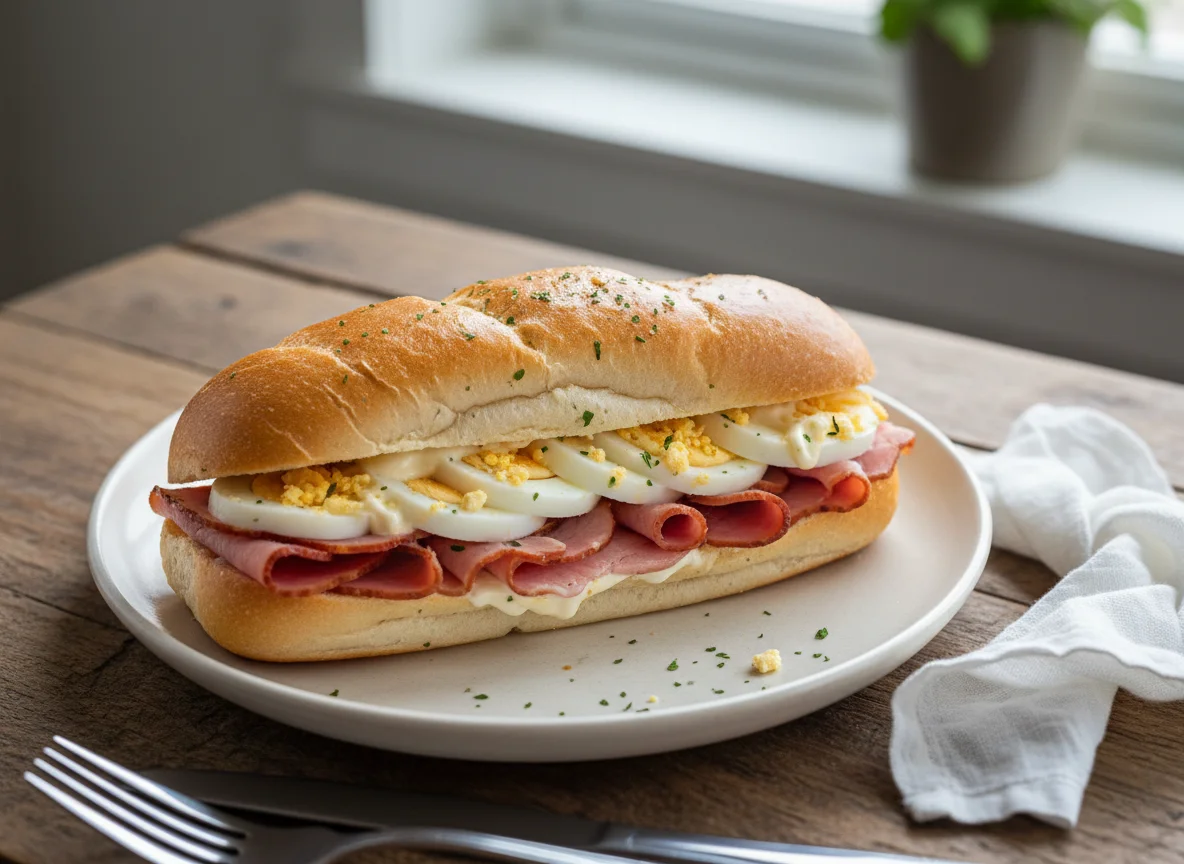 Ham and Egg Roll photo