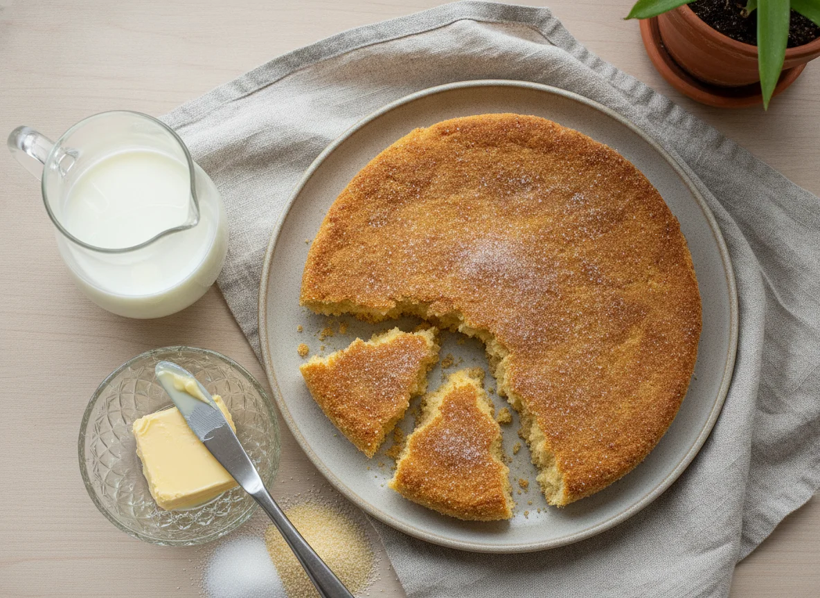 Harcha (Moroccan Semolina Bread) photo