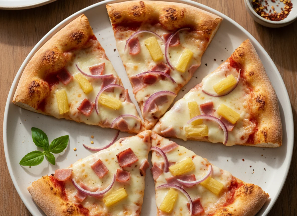 Hawaiian Pizza Slices photo
