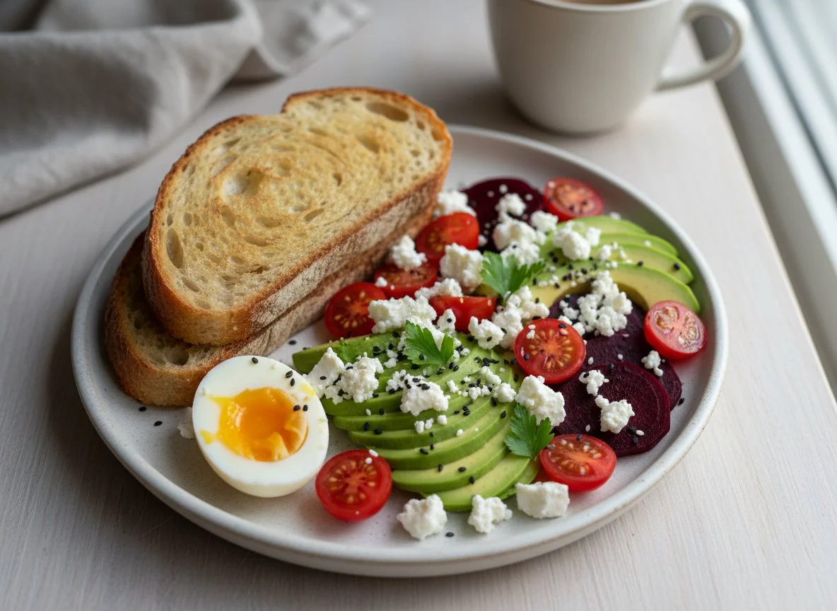 Healthy Breakfast Plate photo
