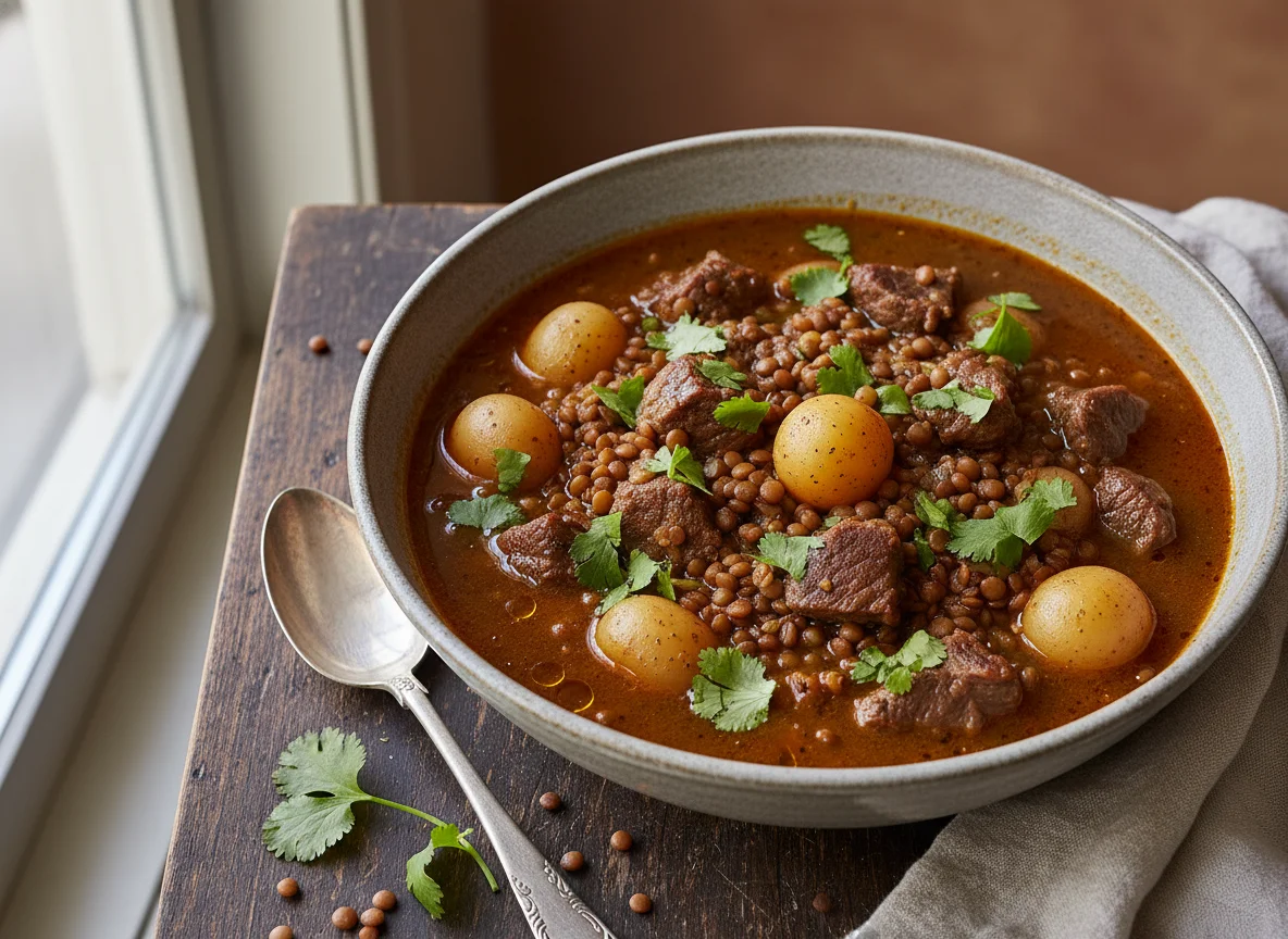 Hearty Meat and Vegetable Stew photo