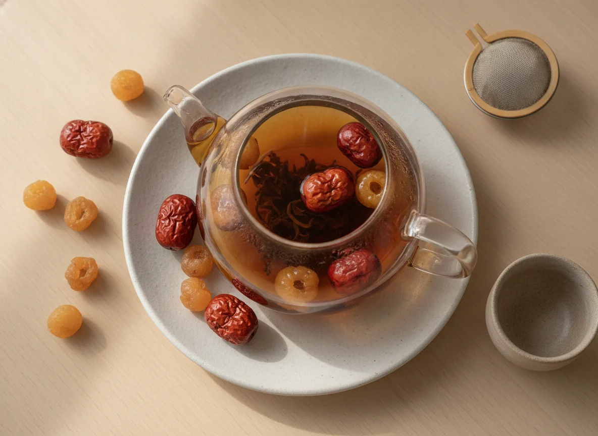 Herbal Tea with Dried Fruits photo