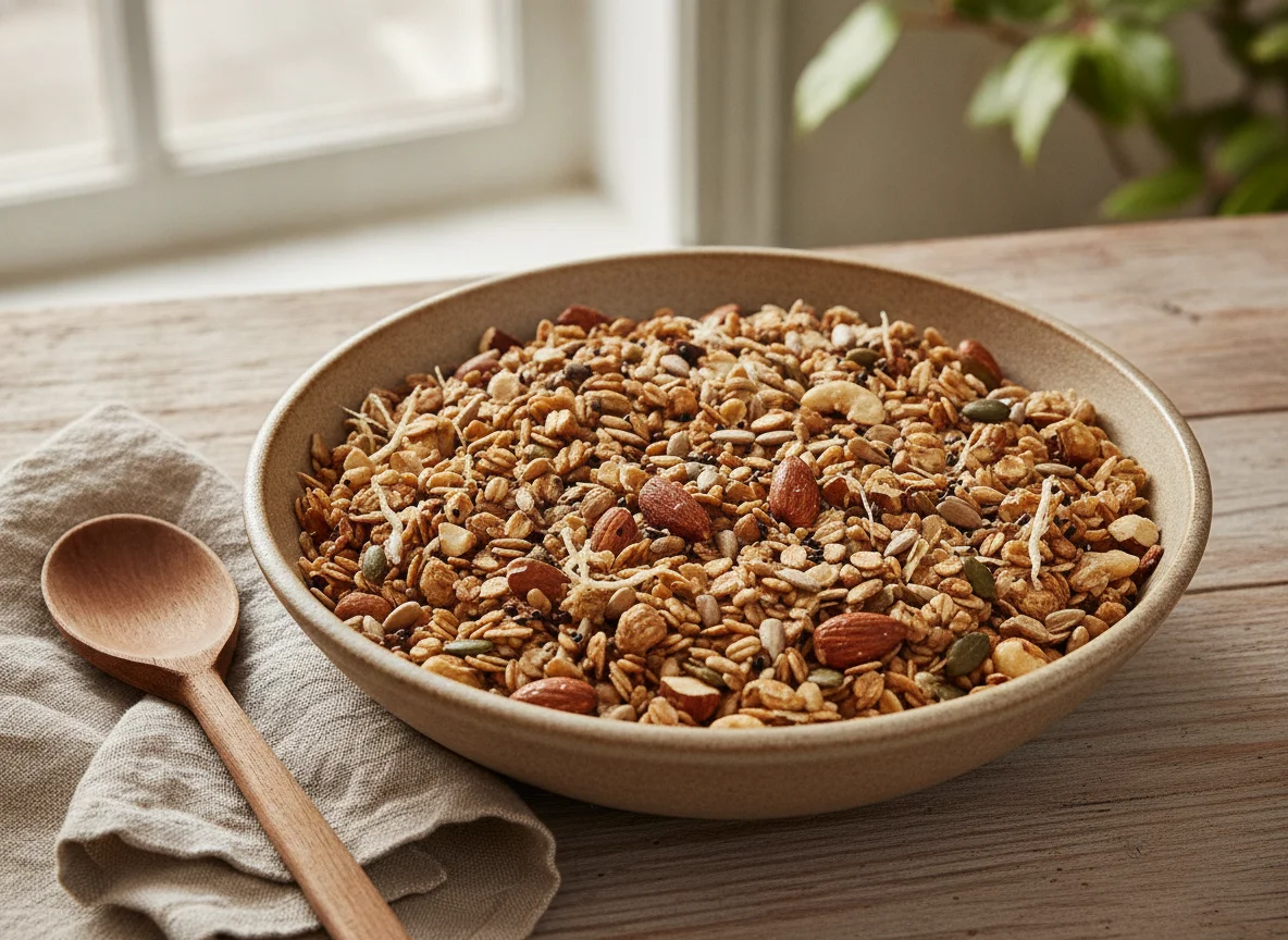 Holie's Roasted Grains with Hazelnuts, Almonds, Soy and Seeds photo