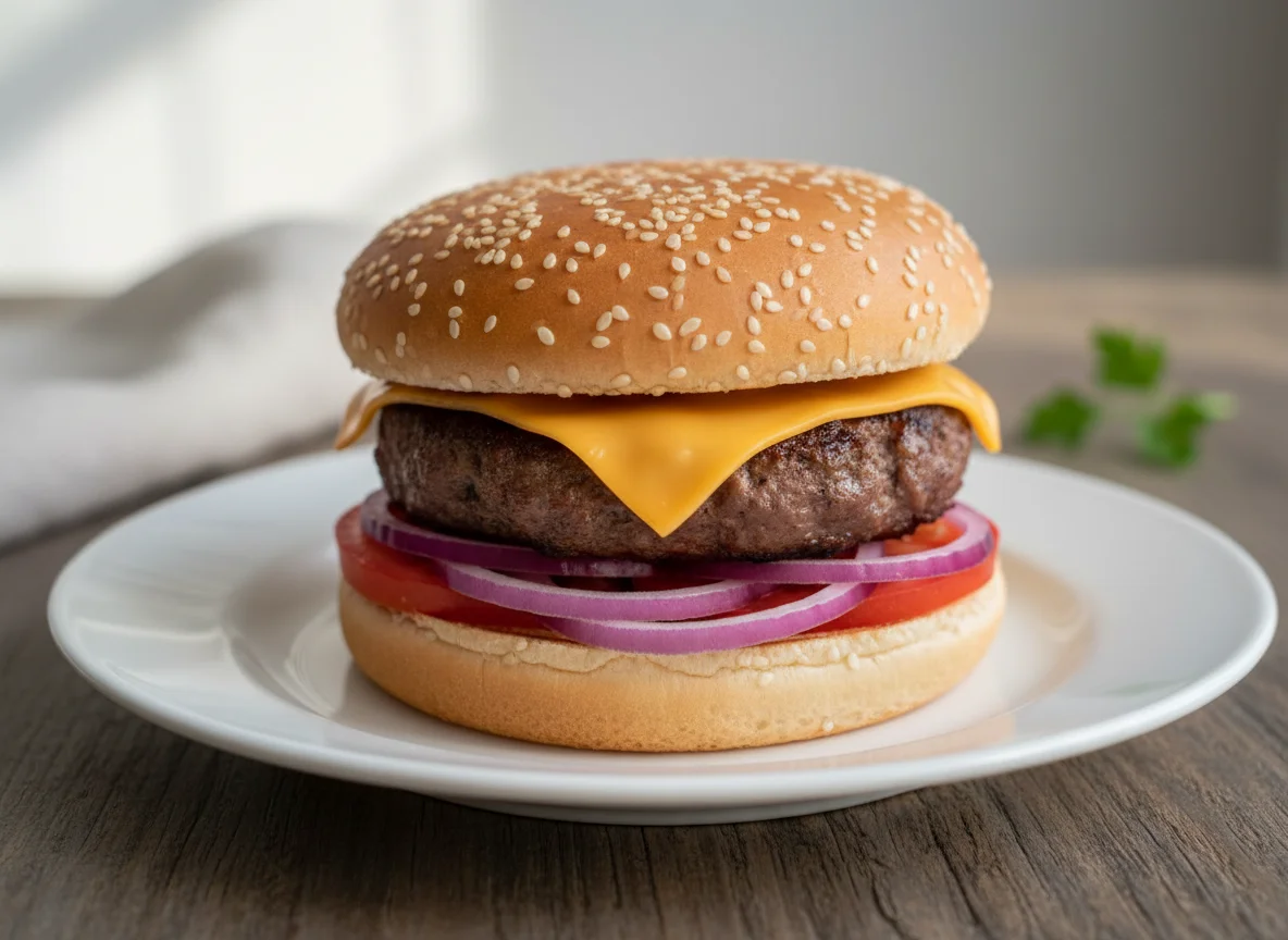 Homemade Burger photo