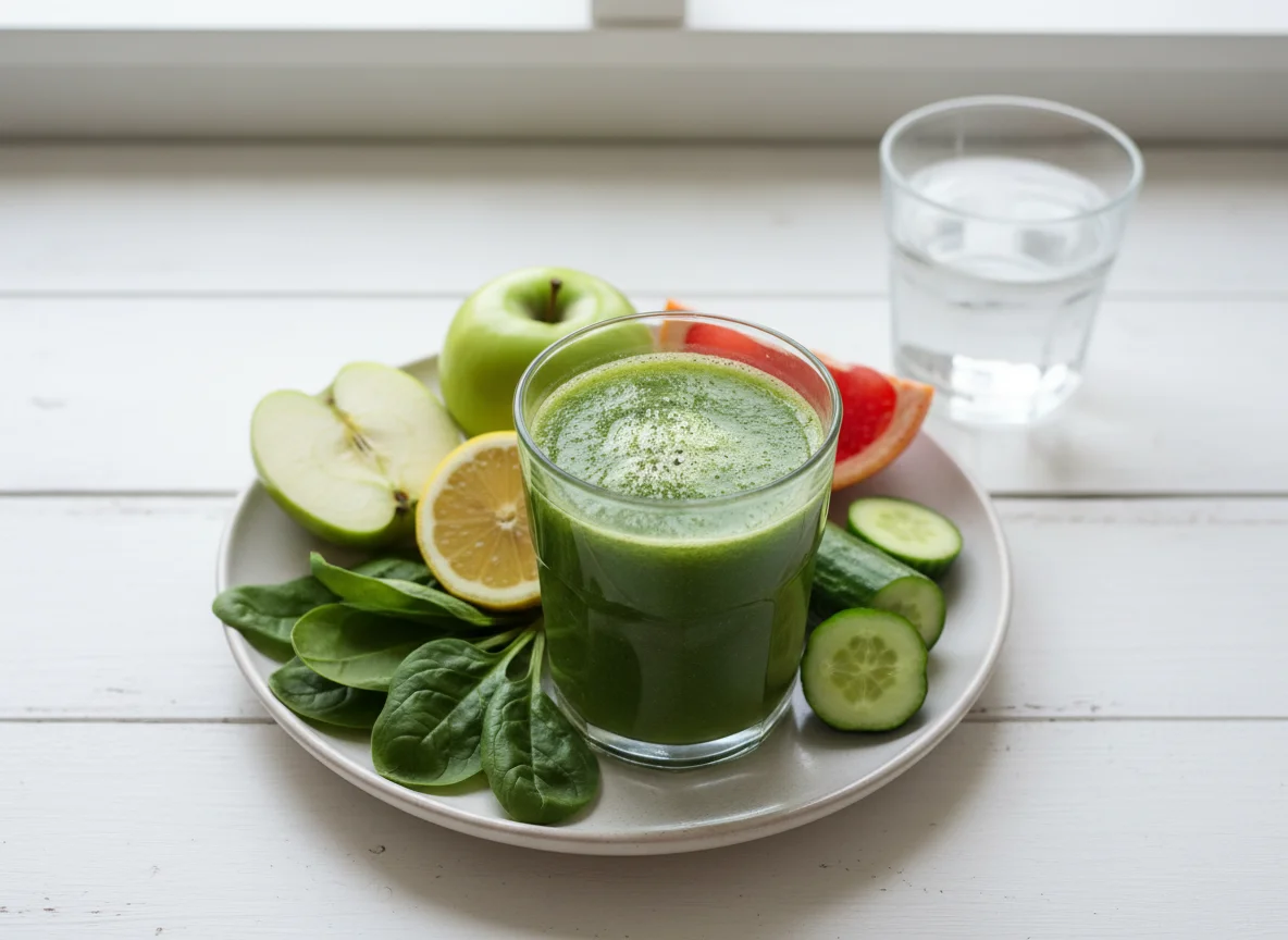 Homemade Green Juice photo