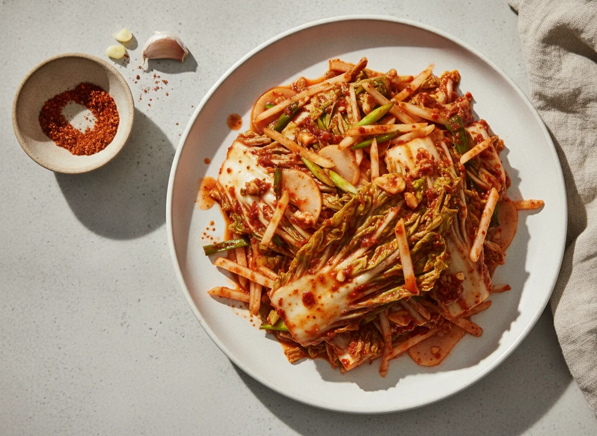 Homemade Kimchi photo