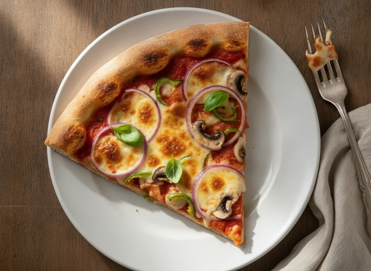 Homemade Pizza Slice photo