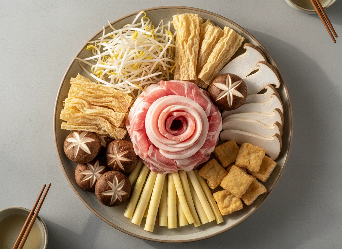 Hot Pot Ingredients Assortment photo