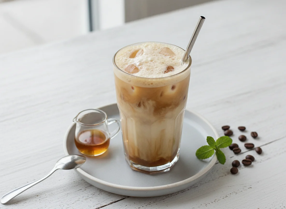 Iced Blonde Brown Sugar Oat Shaken Espresso (Grande) photo