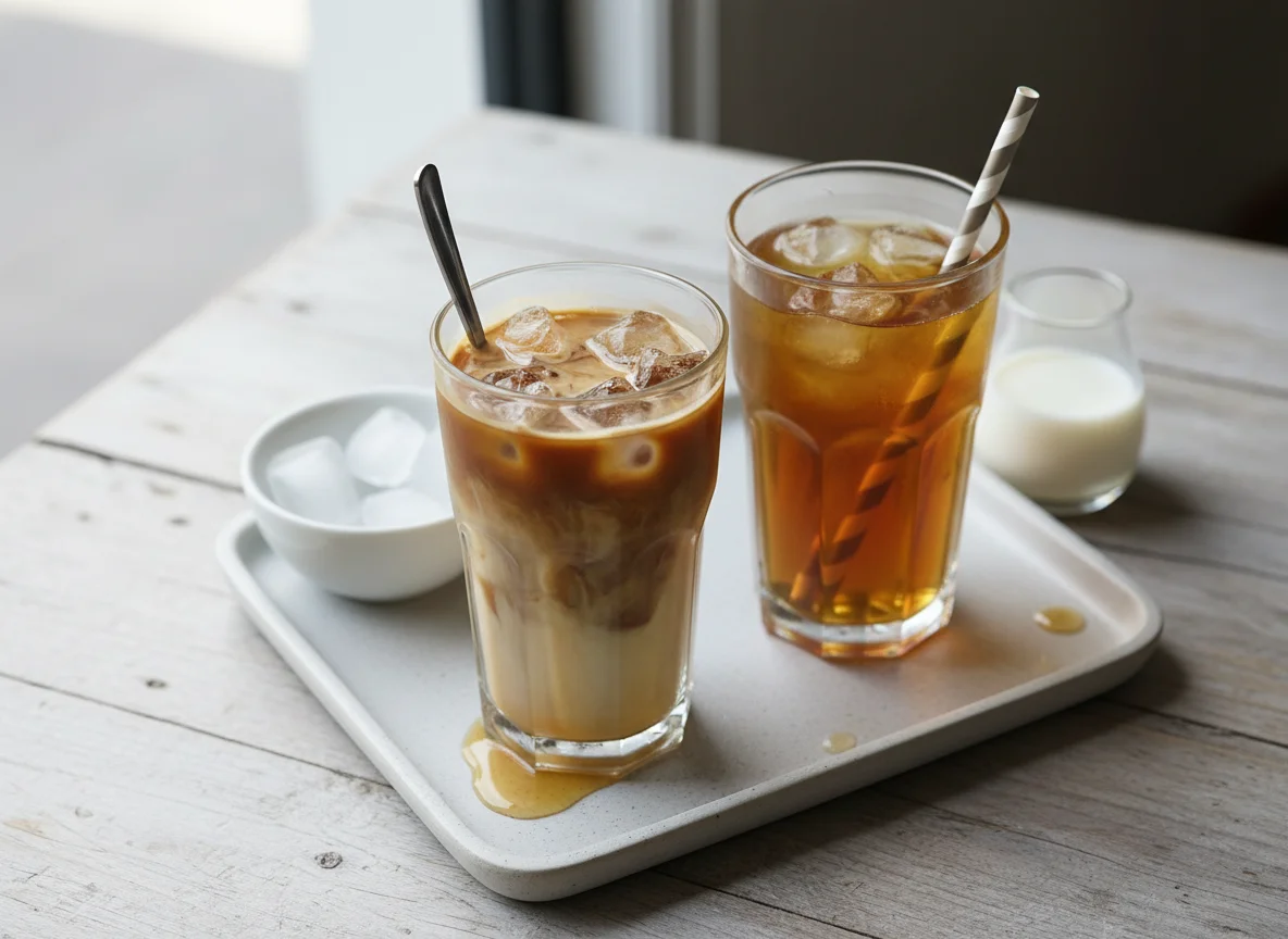 Iced Coffee and Iced Beverage photo