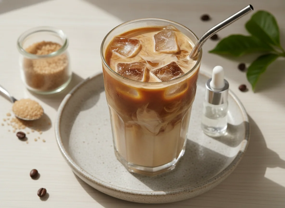 Iced Coffee with Milk photo