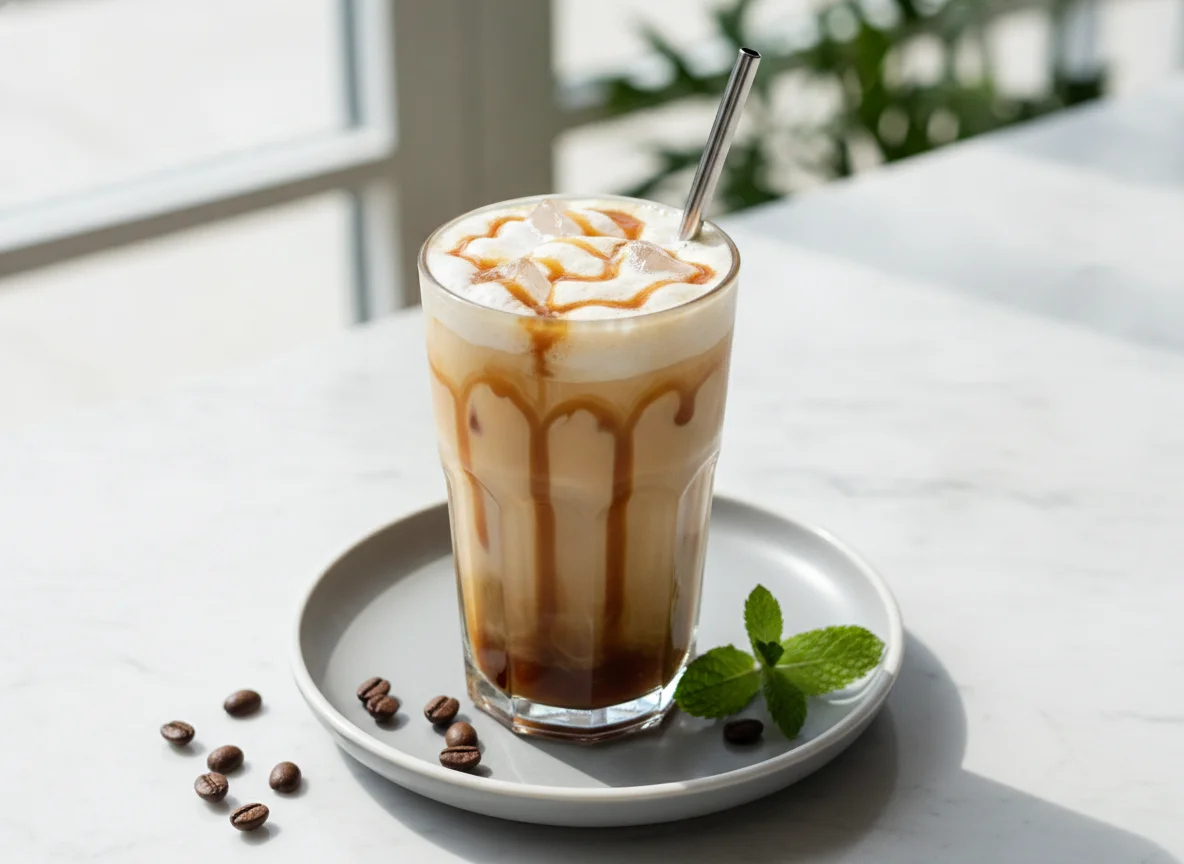 Iced Latte with Syrup photo