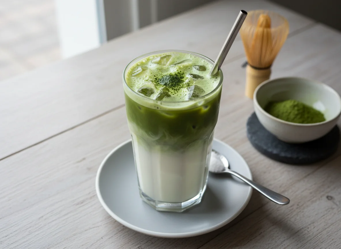 Iced Matcha Latte photo