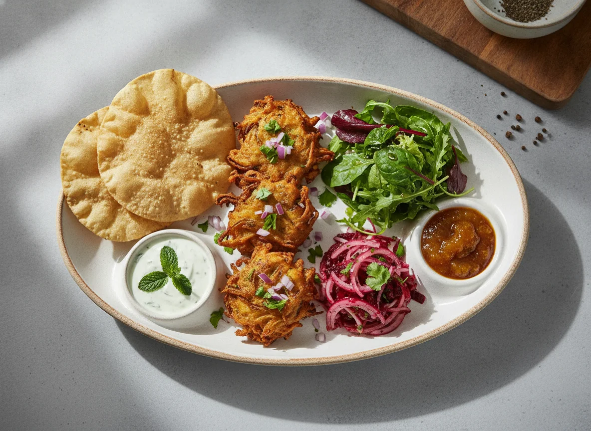Indian Appetizer Platter photo