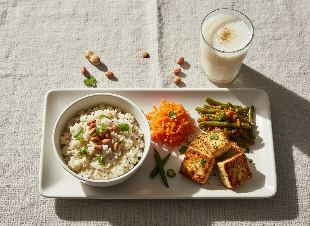 Indian Breakfast Meal photo