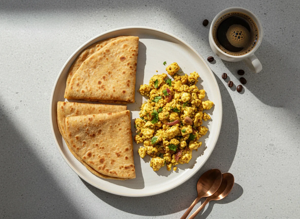 Indian Breakfast Platter photo