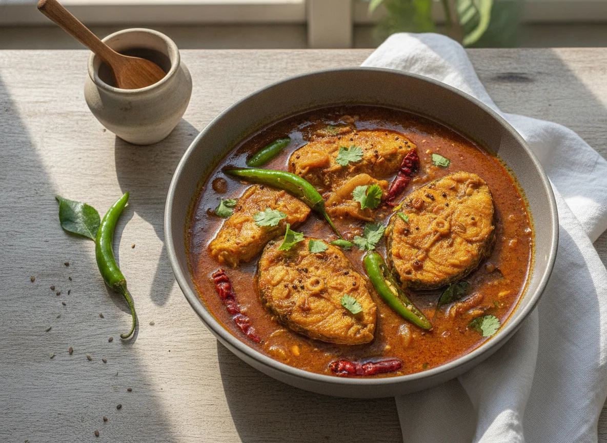 Indian Fish Curry photo