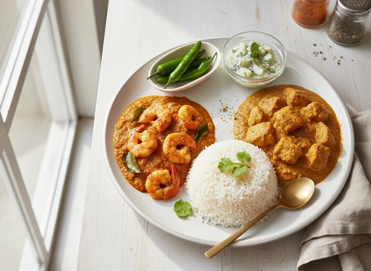 Indian Meal Platter photo