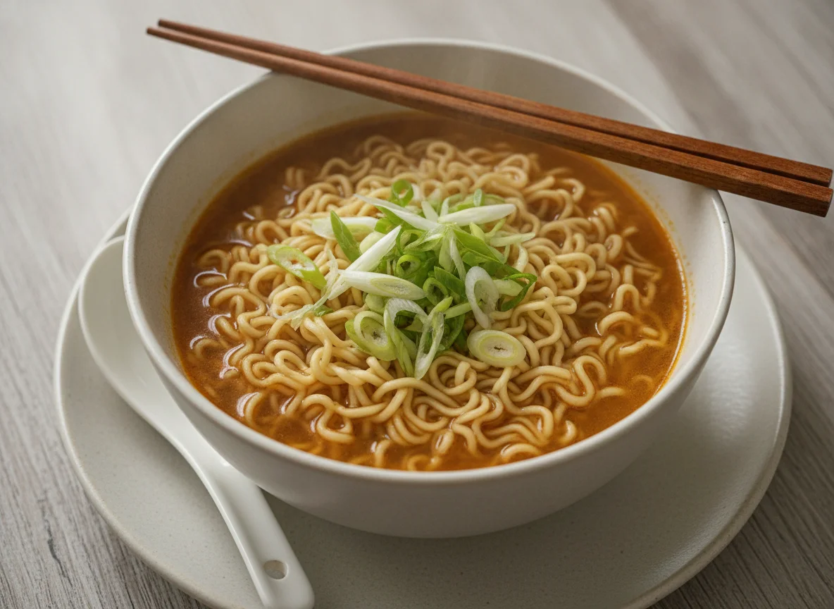 Instant Noodles with Broth photo