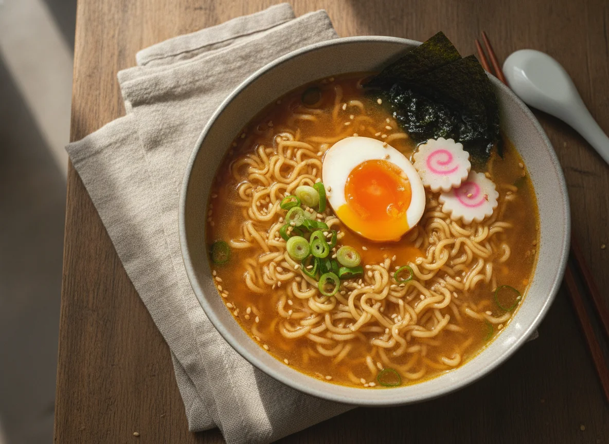 Instant Ramen with Egg photo