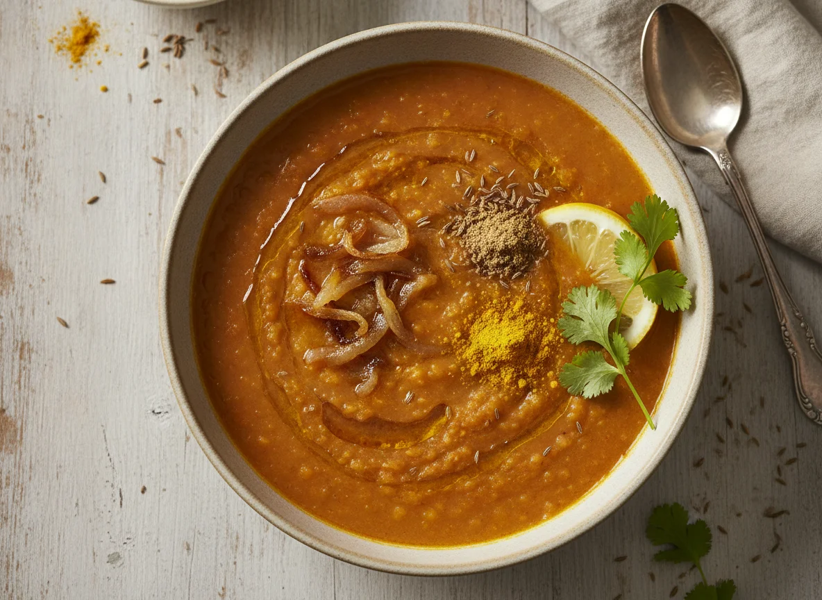 Iraqi Lentil Soup (Shorbat Adas) photo