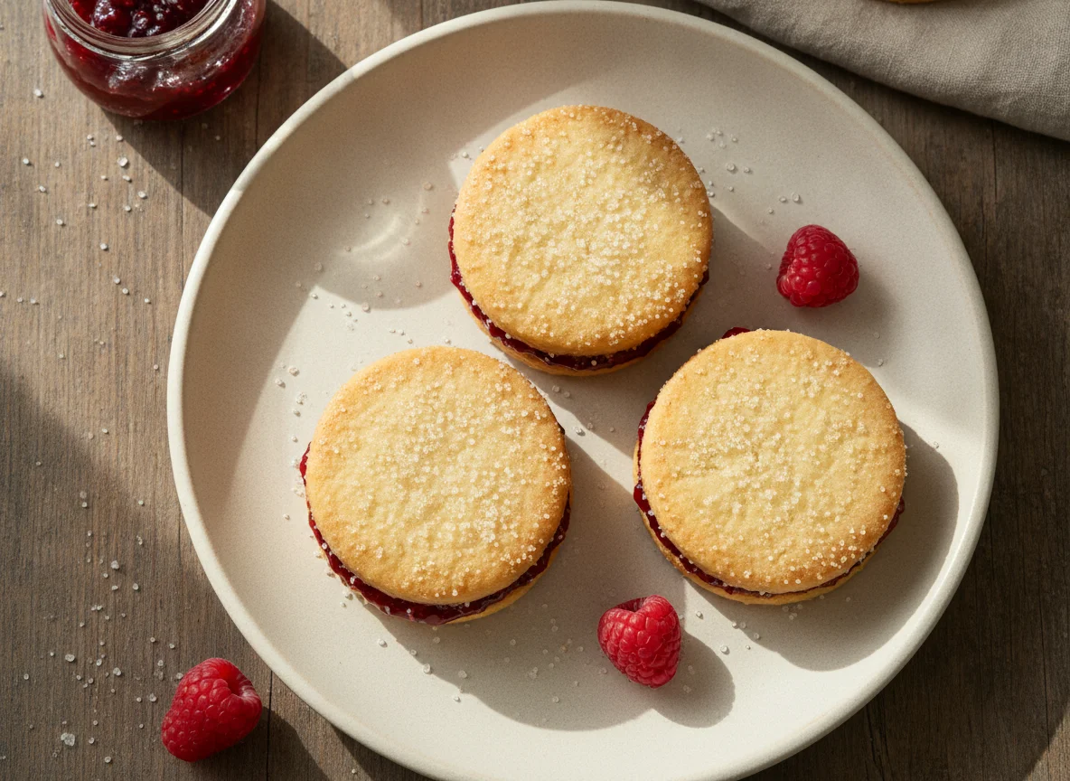 Jam Sandwich Biscuits photo
