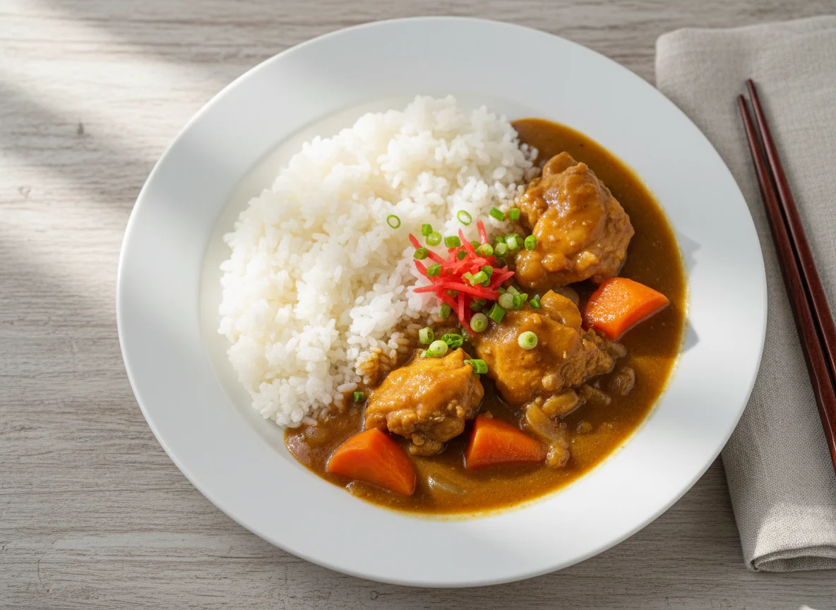 Japanese Curry with Rice photo