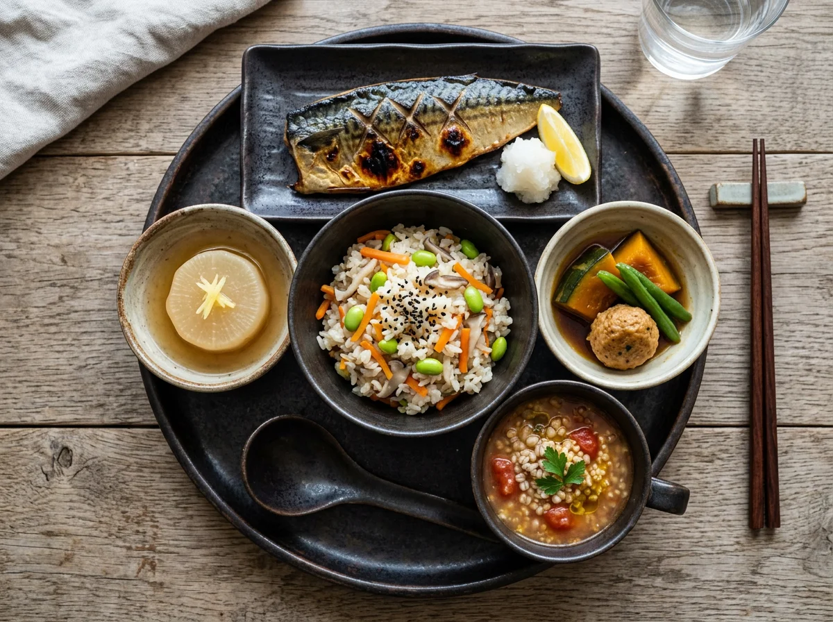 Japanese Set Meal photo