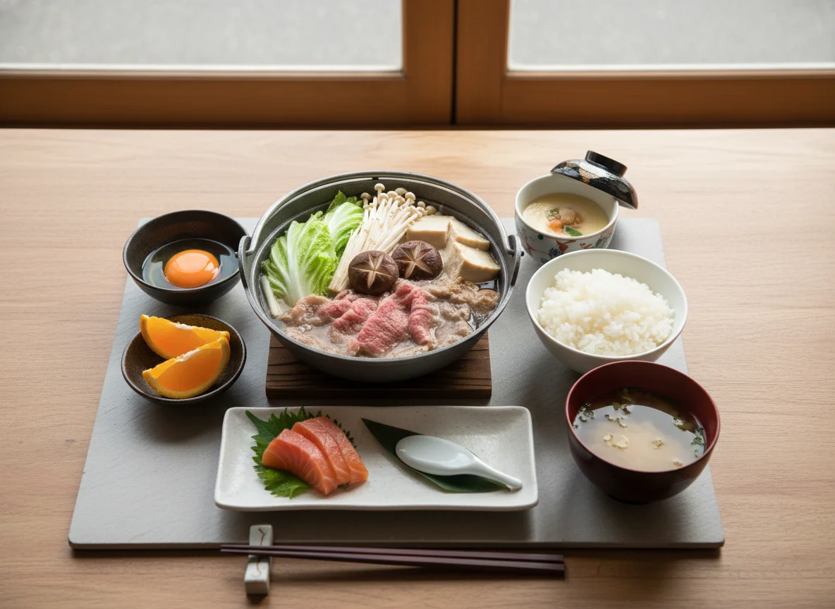 Japanese Sukiyaki Set photo