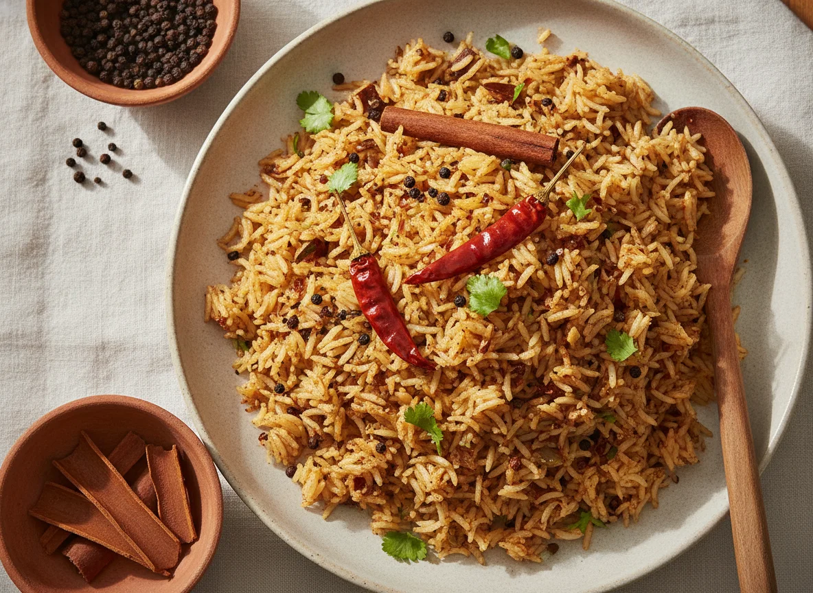 Kashmiri Gunpowder Rice photo