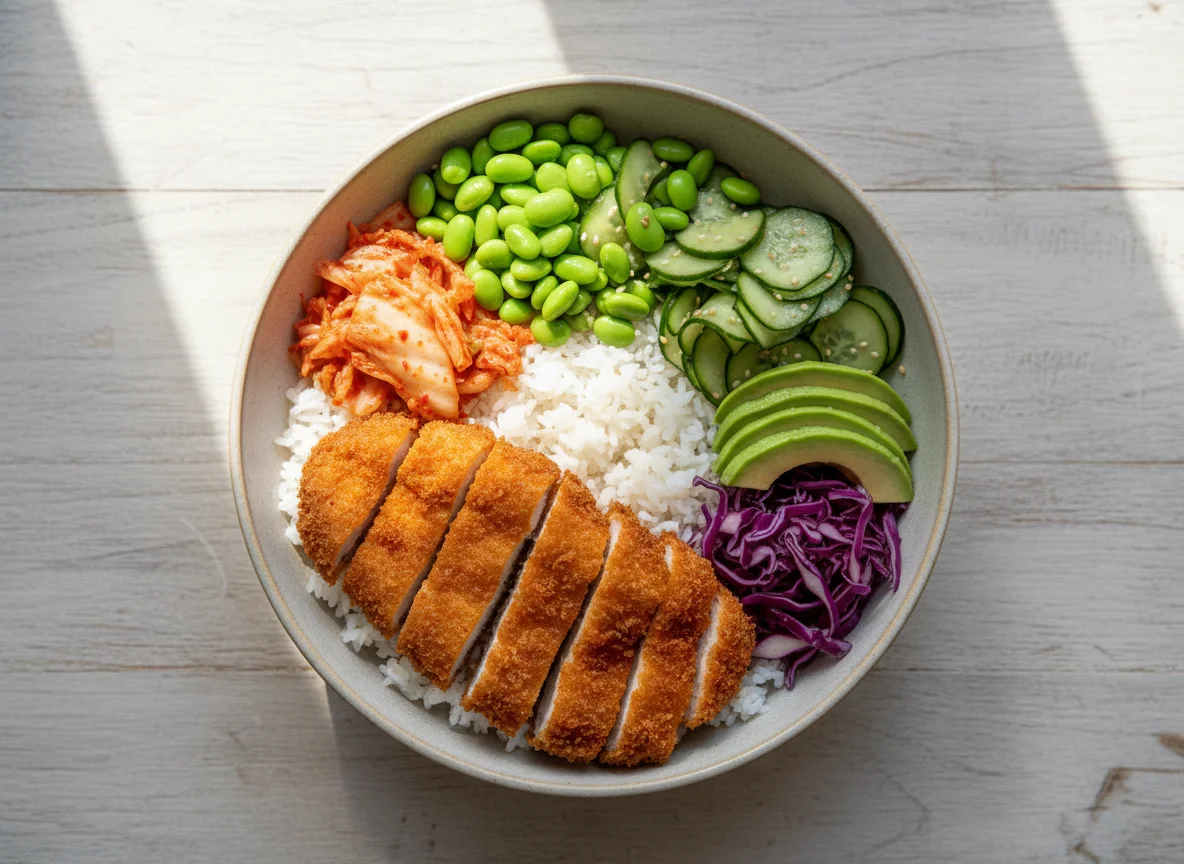 Katsu Chicken Rice Bowl photo