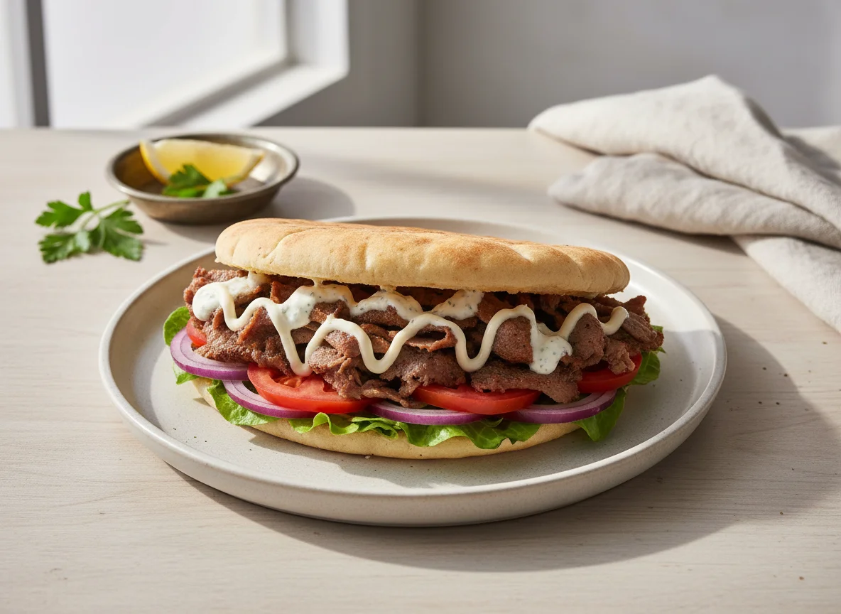 Kebab Sandwich photo