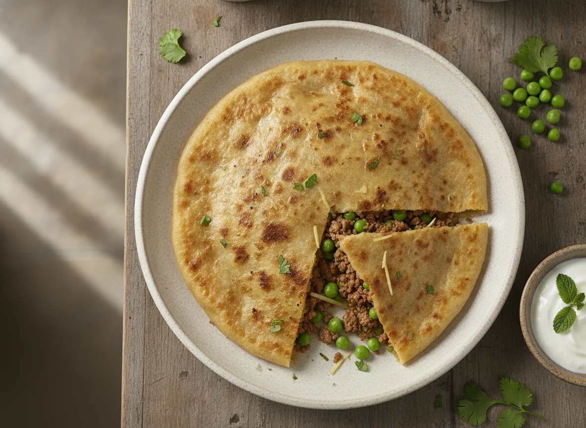 Keema Paratha photo