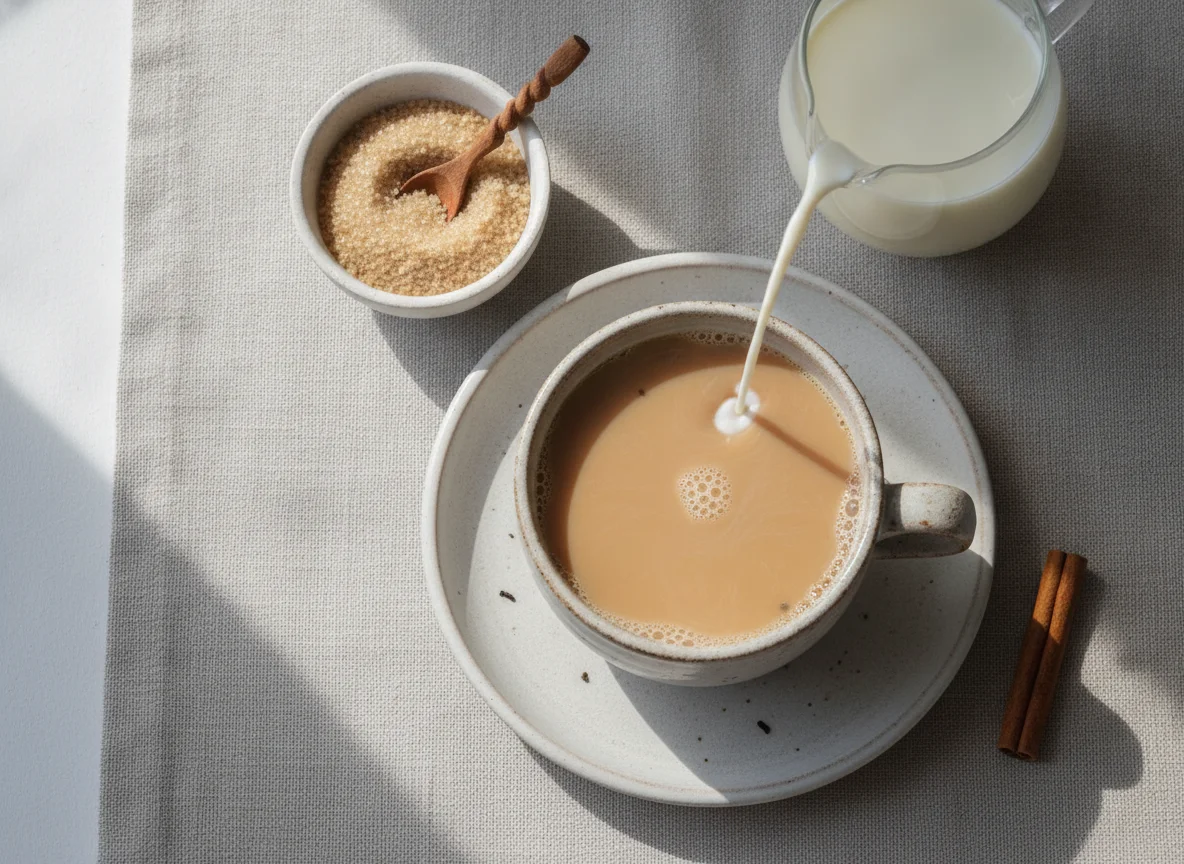 Kenyan Milk Tea (Chai) photo