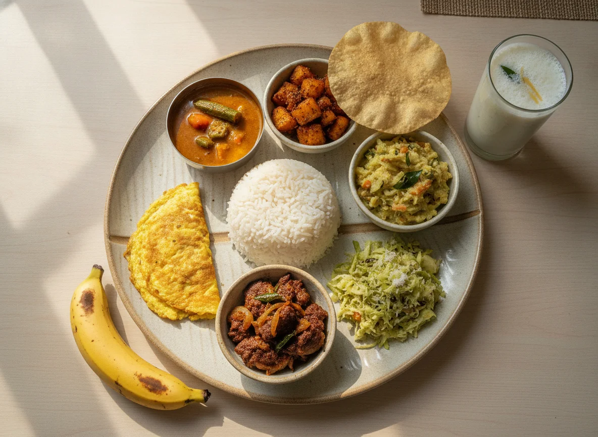 Kerala Sadhya Meal photo