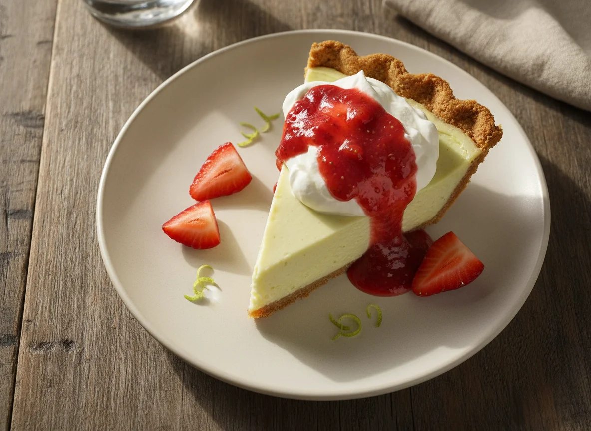Key lime pie photo
