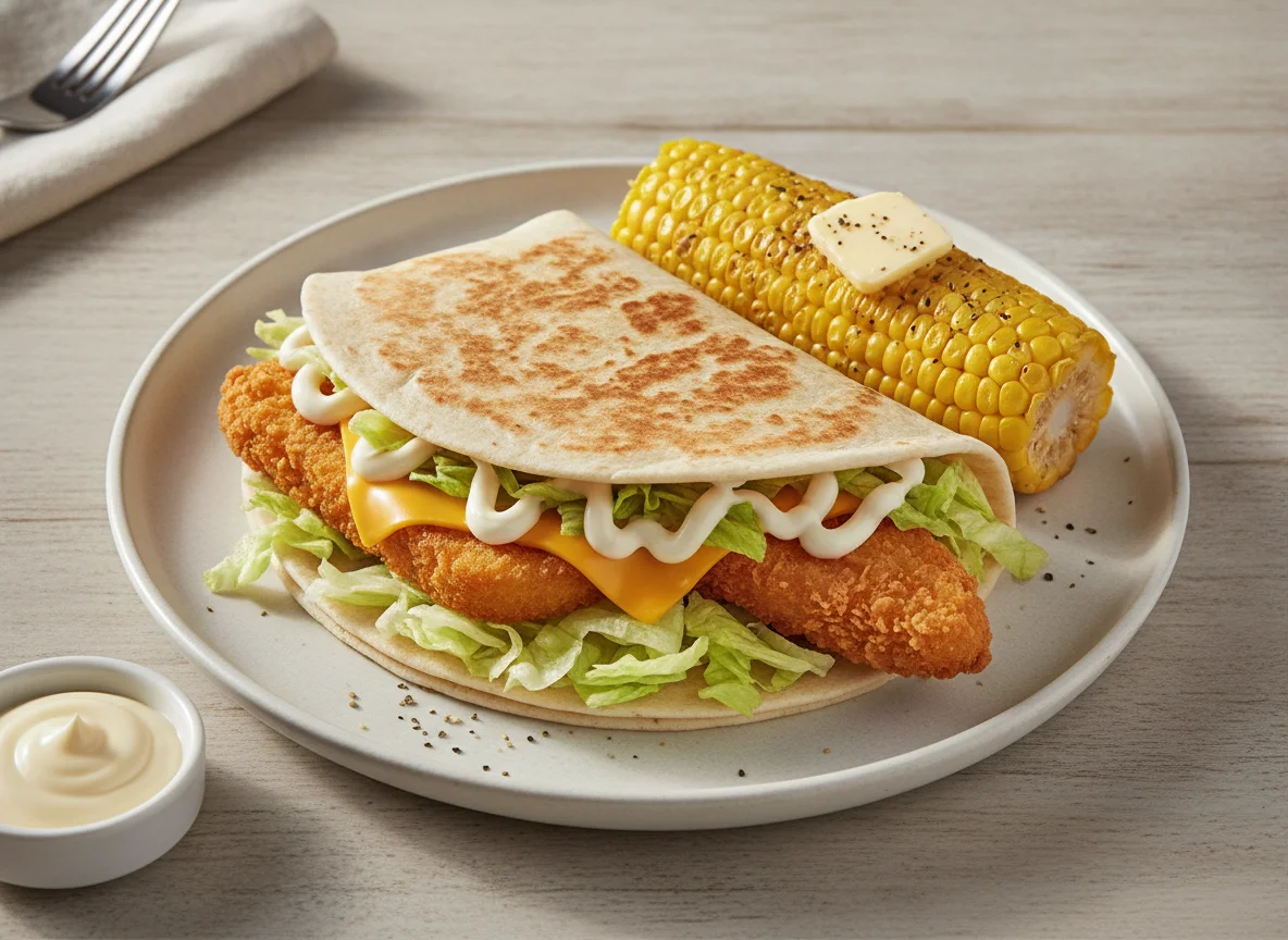 KFC Boxmaster with Corn on the Cob photo