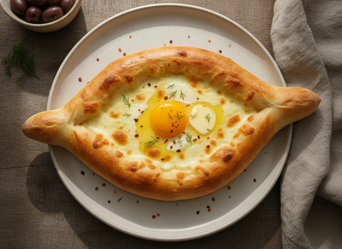Khachapuri (Cheese Bread) photo