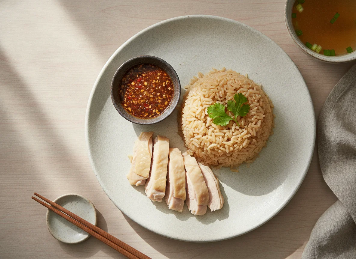 Khao Man Gai (Hainanese Chicken Rice) photo