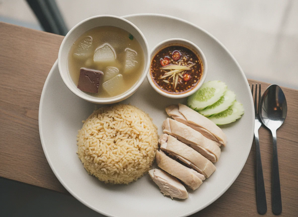 Khao Man Gai (Thai Chicken Rice) photo
