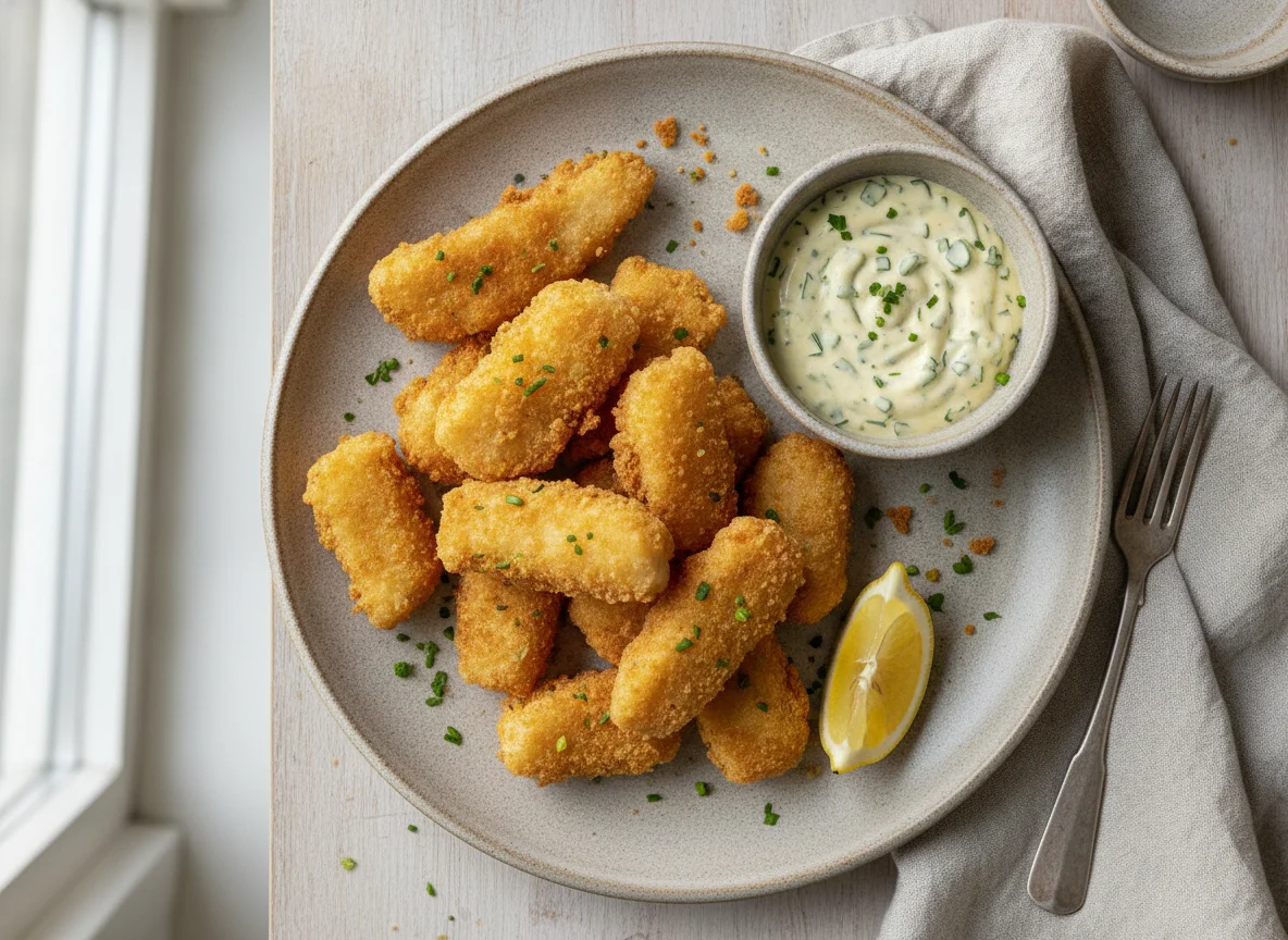 Kibbeling with Ravigotte Sauce photo