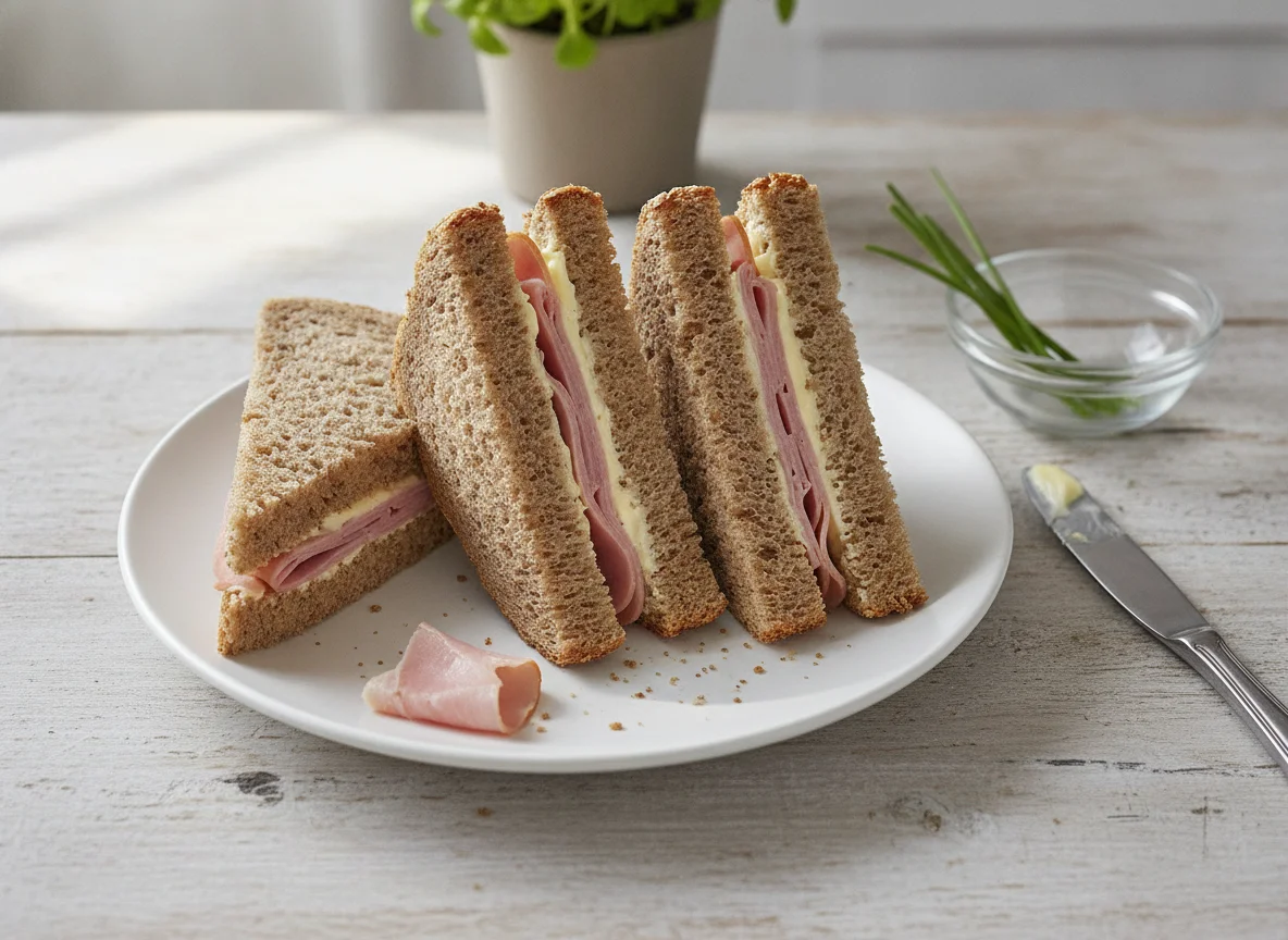 Kids' Ham Triangles photo