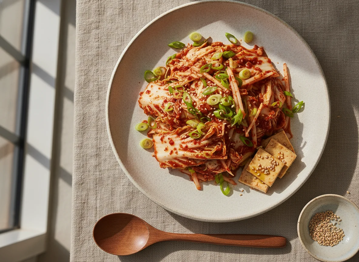 Kimchi salad photo