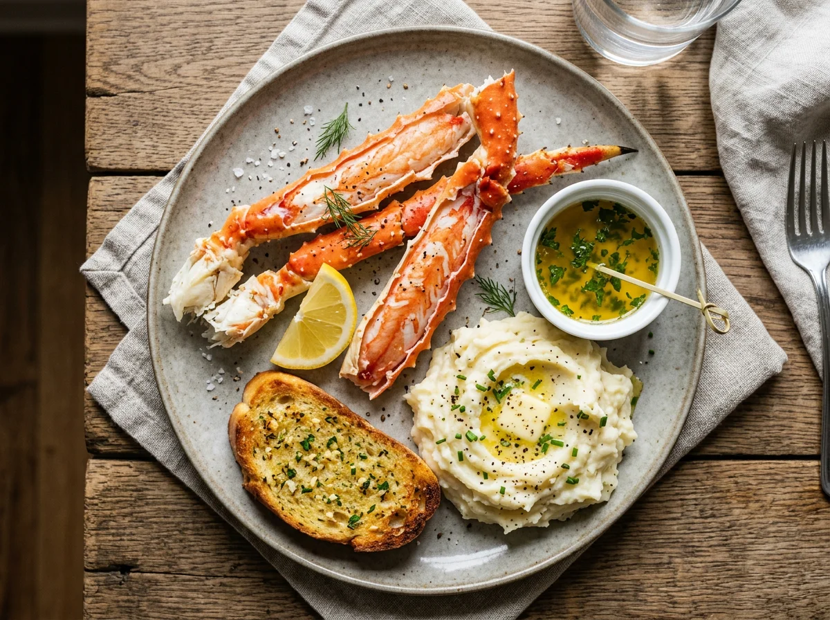 King Crab Legs with Sides photo