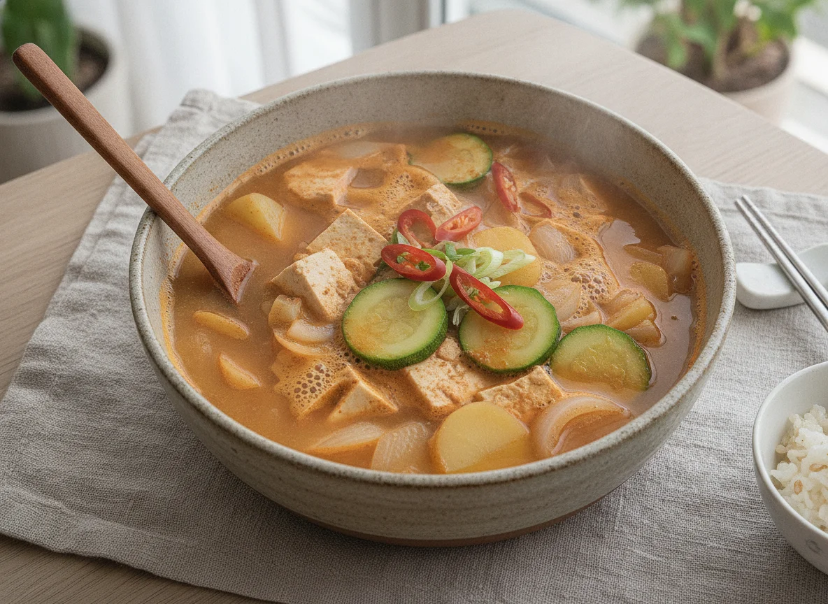Korean Soybean Paste Stew (Doenjang-jjigae) photo