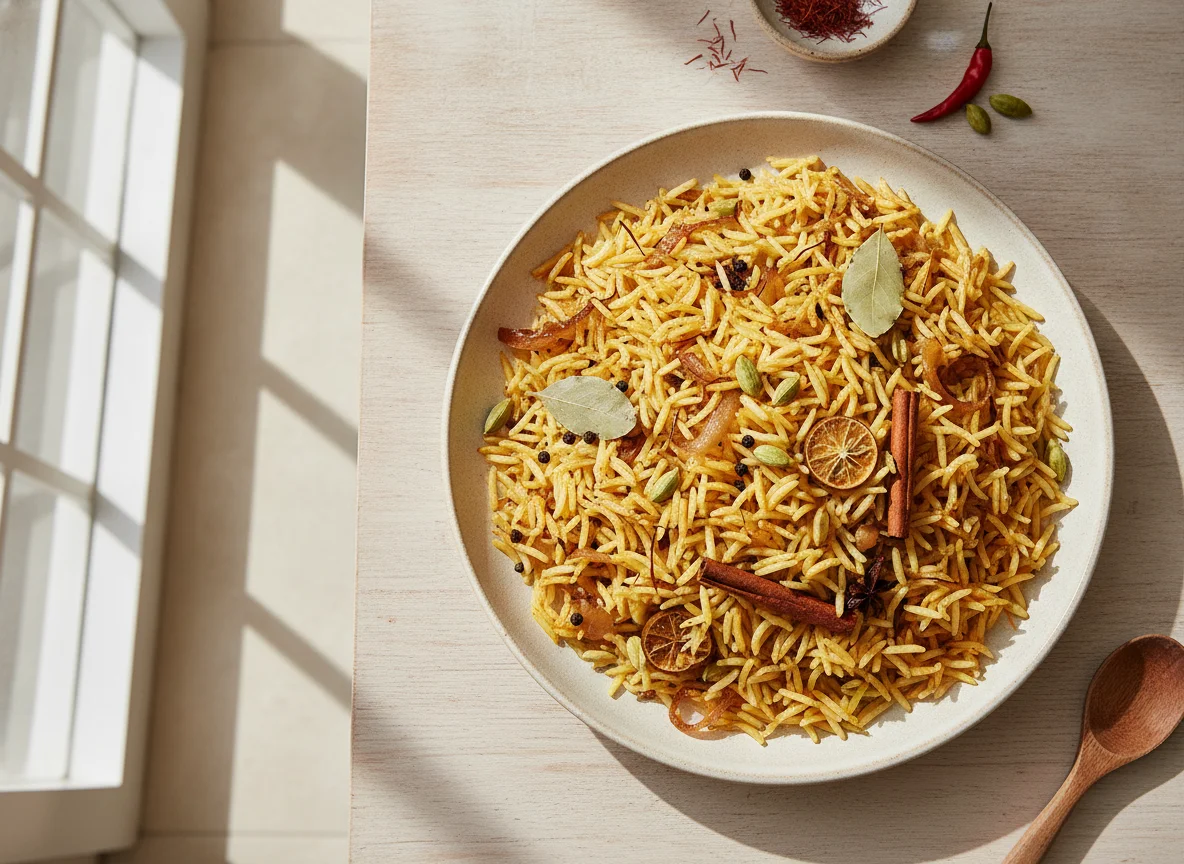 Kuwaiti Machboos Rice photo